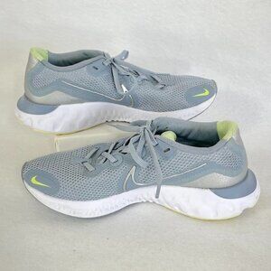 Nike Renew Running Shoes Outdoor Athletic Gym Training Mesh Gray And Green 9